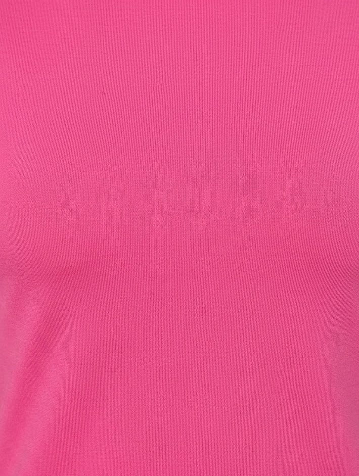 Comfort Lady Regular Fit Plain Half Sleeve T Shirt
