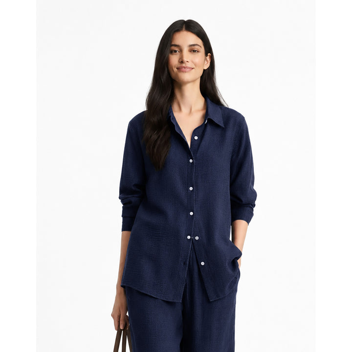 Summer Co-Ord Set - Navy