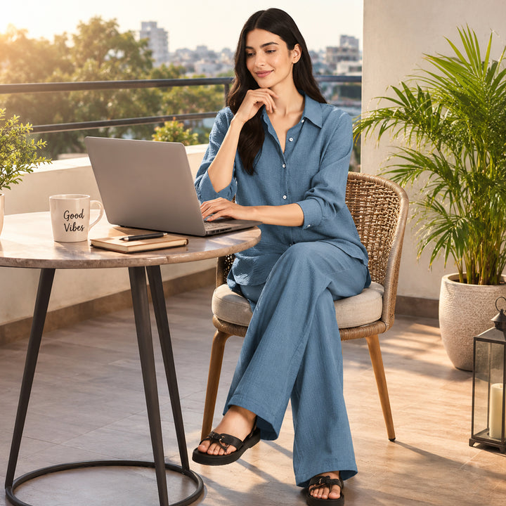 Summer Co-Ord Set - Air Force
