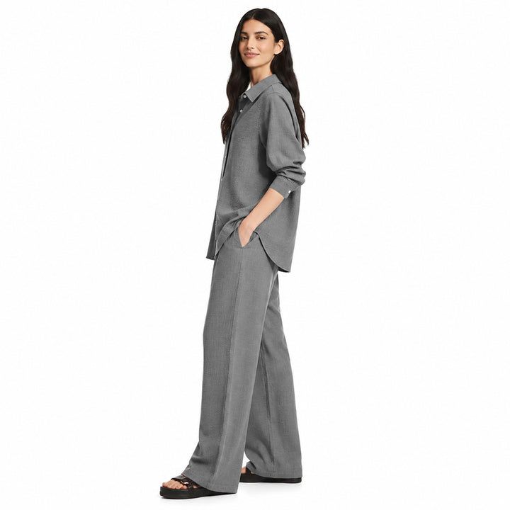 Summer Co-Ord Set - Grey