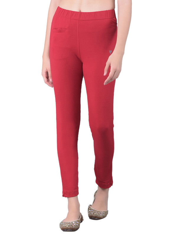 Ankle-length skinny jeans leggings for women